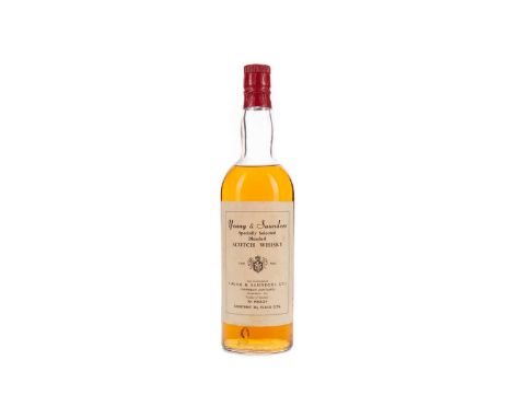 YOUNG &amp; SAUNDERS SPECIALLY SELECTEDBlended Scotch Whisky26 2/3 fl.oz, 70° proof.