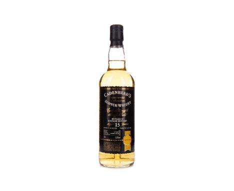 ROSEBANK 1989 CADENHEAD'S AUTHENTIC COLLECTION AGED 15 YEARSSingle Malt Scotch WhiskyMatured in a bourbon hogshead, bottled O
