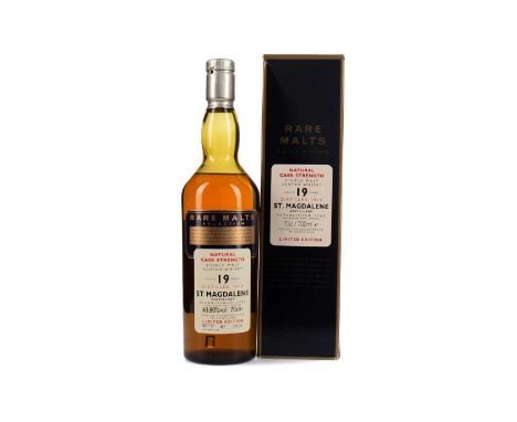 ST MAGDALENE 1979 RARE MALTS AGED 19 YEARSSingle Malt Scotch WhiskyBottled October 1998, bottle no. 2421. 70cl, 63.8% volume,