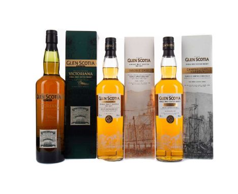 GLEN SCOTIA VICTORIANASingle Malt Scotch Whisky70cl, 51.5% volume, in carton.GLEN SCOTIA DOUBLE CASKSingle Malt Scotch Whisky