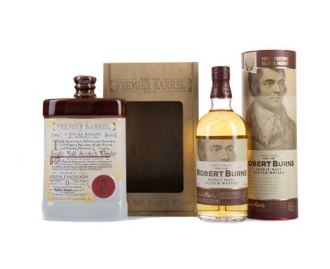 ISLE OF ARRAN PREMIER BARREL AGED 11 YEARSSingle Malt Scotch WhiskyBottled for Robbies Drams, one of 150 bottles. 700ml, 46% 