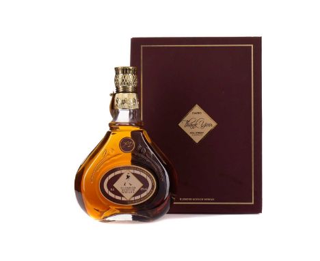 JOHNNIE WALKER 'THANK YOU HILL STREET'Blended Scotch Whisky.Bottle no. 766 of 900. 75cl, 43% volume, in presentation box with