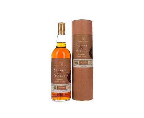 TALISKER 1986 SECRET STILLS RELEASE NO 2Single Malt Scotch WhiskyDistilled April 1986, matured in first fill sherry butt no. 