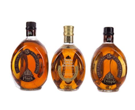 DIMPLE AGED 15 YEARS - ONE LITREBlended Scotch WhiskyOne litre, 43% volume.DIMPLE AGED 15 YEARSBlended Scotch Whisky70cl, 40%