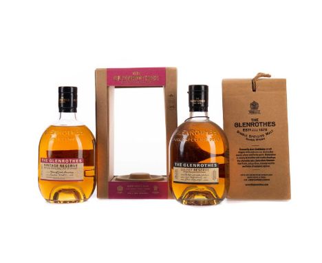 GLENROTHES VINTAGE RESERVESingle Malt Scotch Whisky700ml, 40% volume, in carton.GLENRTOHES SELECT RESERVESingle Malt Scotch W