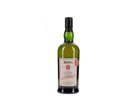 ARDBEG AGED 8 YEARS UP FOR DISCUSSIONSingle Malt Scotch Whisky70cl, 50.8% volume.