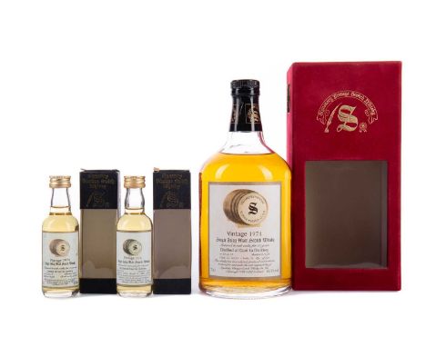 CAOL ILA 1974 SIGNATORY VINTAGE AGED 23 YEARSSingle Malt Scotch WhiskyDistilled 24 December 1974, matured in cask no. 12478, 
