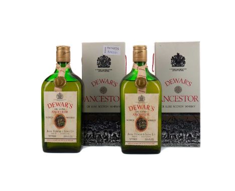 DEWAR'S ANCESTOR (2)Blended Scotch Whisky26 2/3 fl.oz, 70­° proof, in carton.Two bottles.