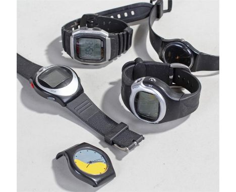 Casio digital wristwatch, together with further wristwatches, (qty)