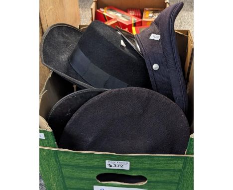 Collection of vintage hats to include: British Railways Engineers cap with enamelled badge etc. (4)  (B.P. 21% + VAT)