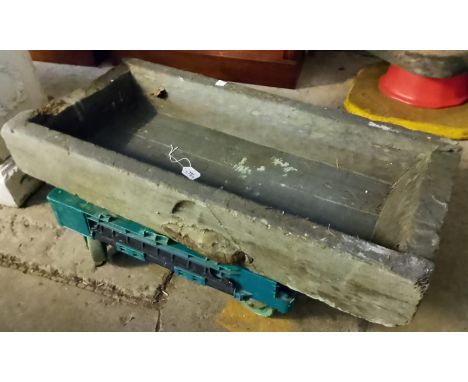 Welsh natural slate pig/dairy trough. 86x40cm approx. (B.P. 21% + VAT)