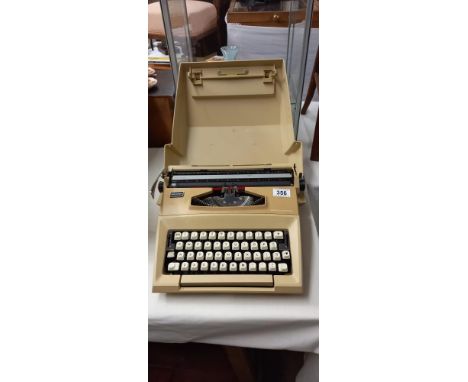 A Smith Corona typewriter COLLECT ONLY