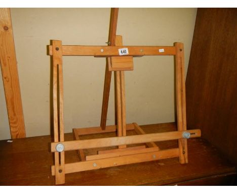 An old picture easel.