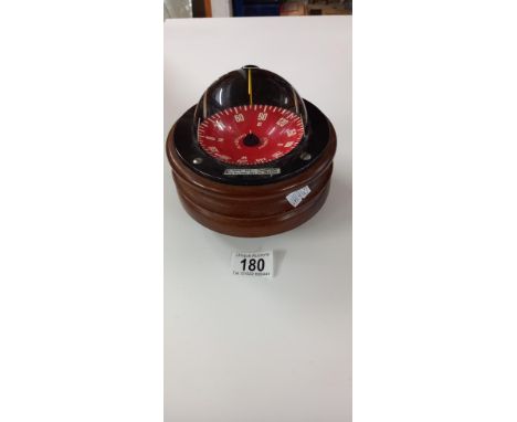A Plastimo Olympic 100 France boat compass