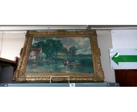 The Haywain framed picture by Constable COLLECT ONLY 