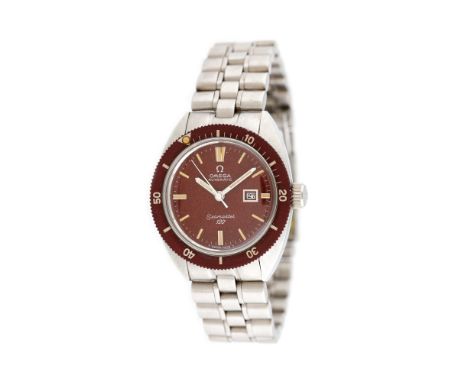   Omega Seamaster wristwatch, unisex Omega Seamaster wristwatch, unisex, reference 120 535.007, movement with manual winding.