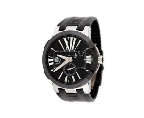   Ulysse Nardin Executive Dual Time wristwatch, men Ulysse Nardin Executive Dual Time wristwatch, men, reference 243-00, auto