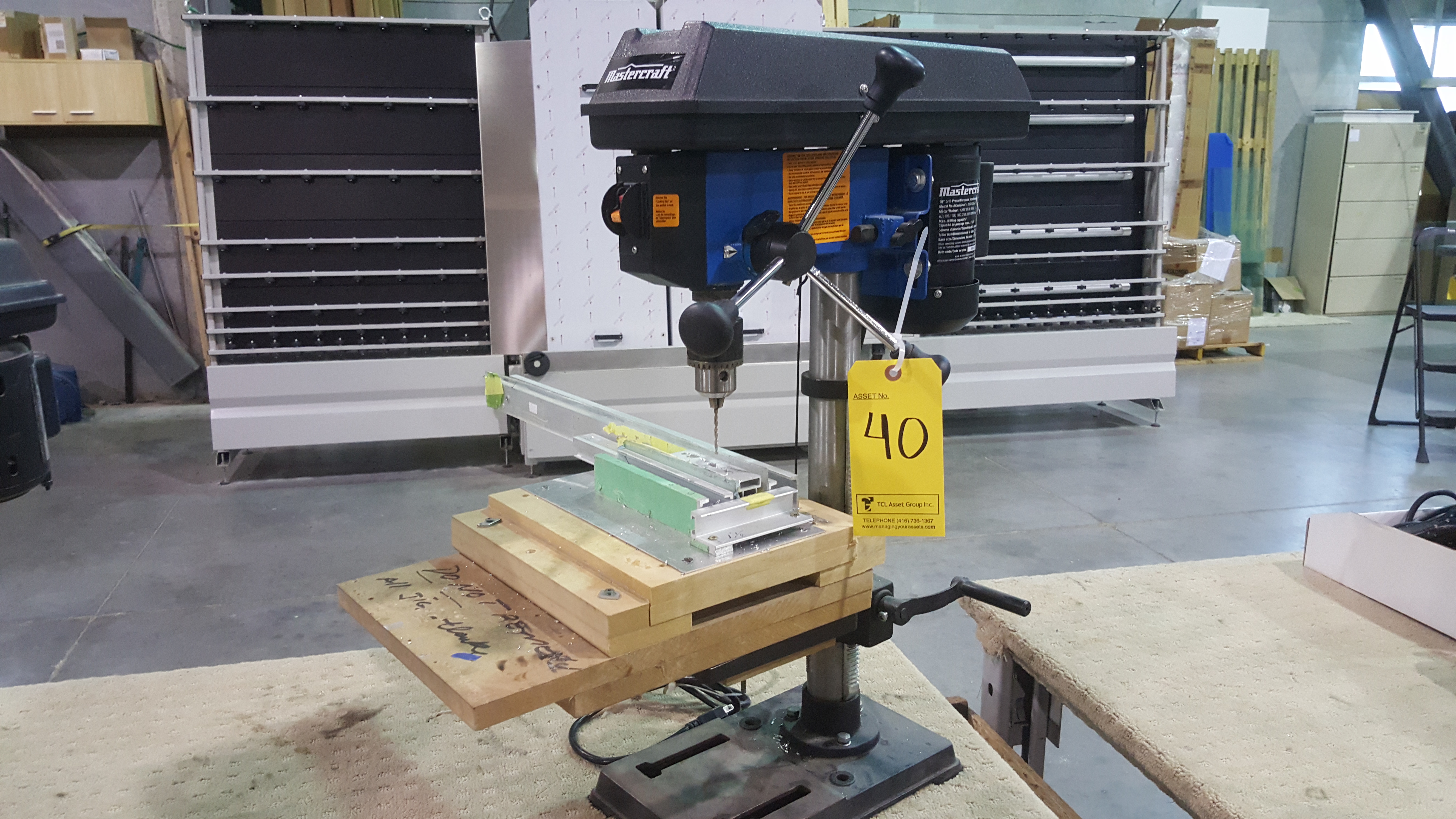 Mastercraft 10" drill press s/n.05555092