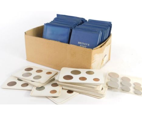 Various coins, Britain's first decimal coin sets, various, etc. (a quantity)