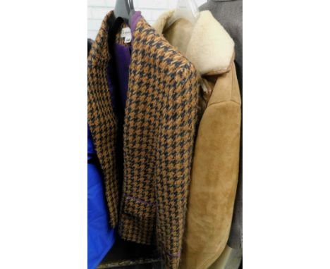 A Harrods jacket, with wool lining and a Christian Dior woollen jacket, size 10. (A quantity)