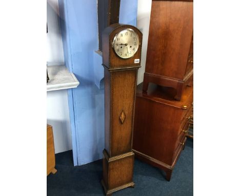Oak Grandmother clock