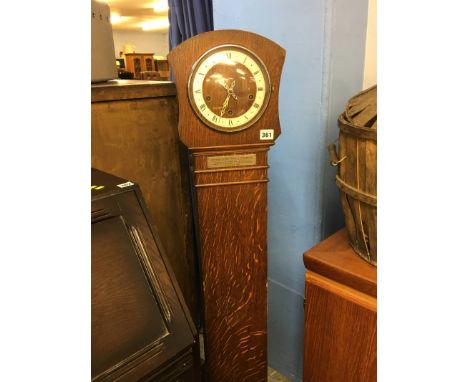 Oak Grandmother clock