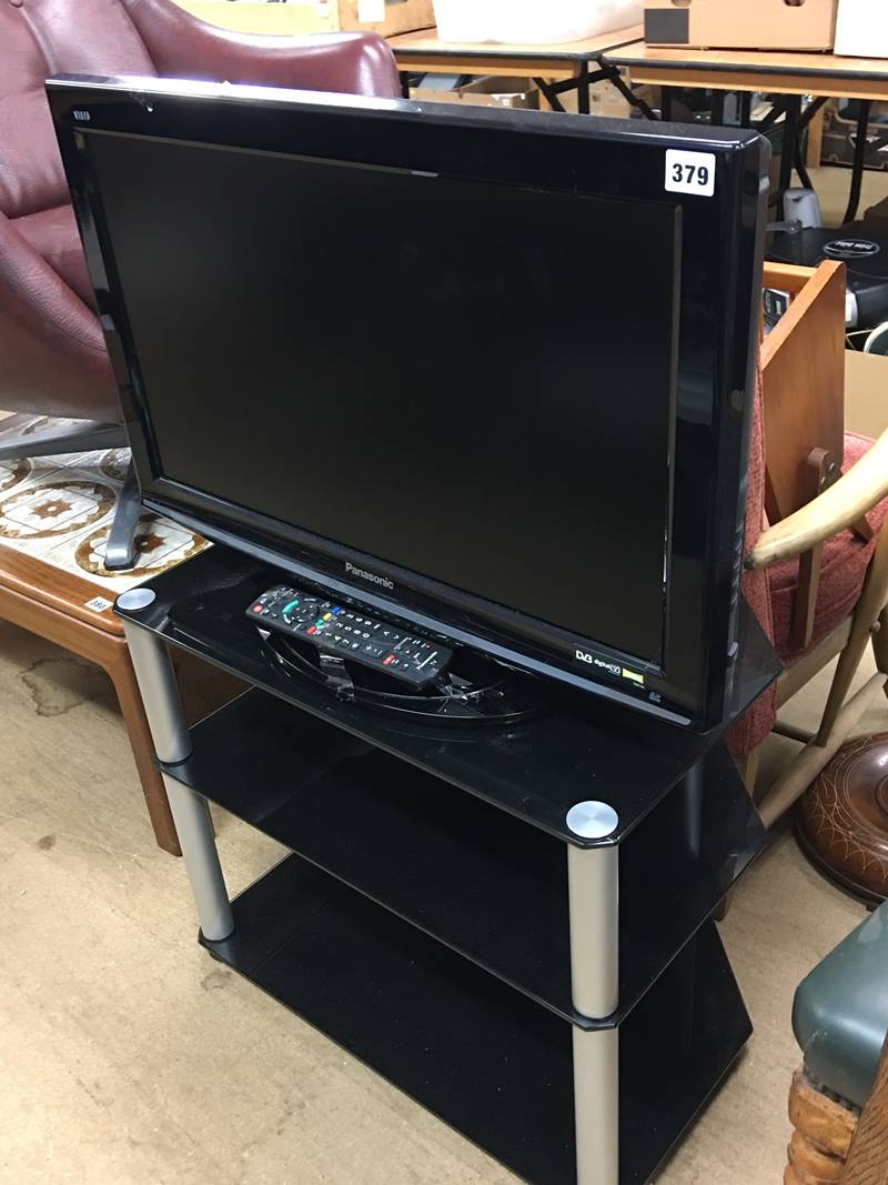 Panasonic TV and stand