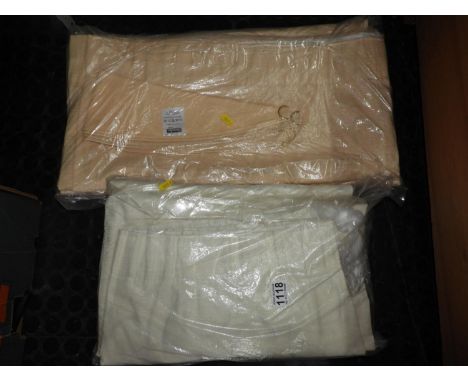 2x Pairs of Dunelm Mill Curtains 