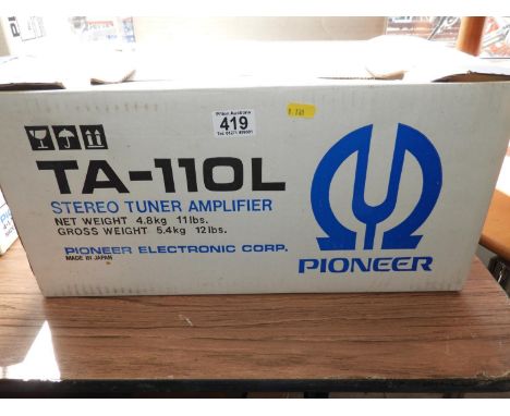 Pioneer TA-110L Stereo Tuner Amplifier 