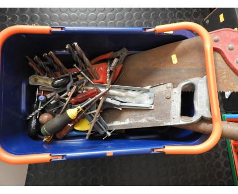 Shopping Basket and Contents - Tools 