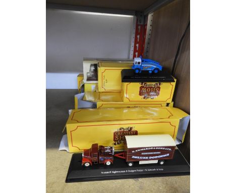 Quantity of Boxed Greatest Show Model Vehicles 