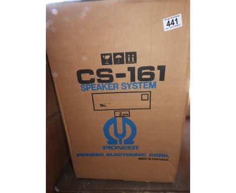 Boxed Pioneer CS-161 Speaker System 
