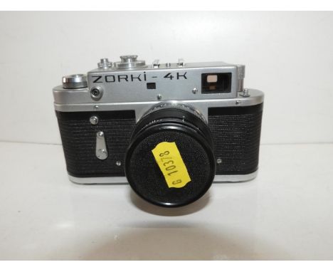 Vintage Zorki 4k Camera 