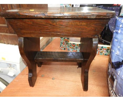 Small Wooden Stool 