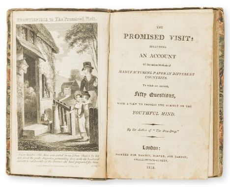 [Vaux (Frances Bowyer)] The Promised Visit: including an Account of...Manufacturing Paper in Different Countries, first editi