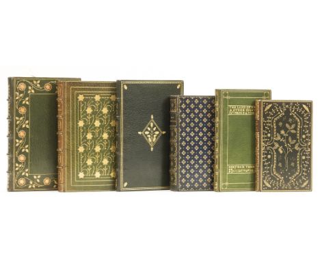 Bindings.- Groome (Francis Hindes) Edward Fitzgerald: An Aftermath, [one of 600 copies], plates, contemporary crushed green m