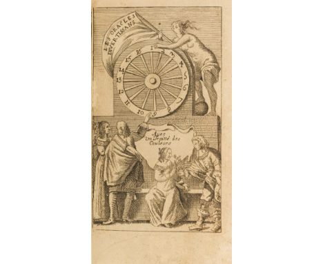 Esoterica.- [Vulson de la Colombière (Marc de)] Les Oracles Divertissans, où l'on trouve le decision des Questions les plus c