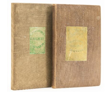 NO RESERVE Railways.- Bradshaw (George) [Bradshaw's Railway Companion] Bradshaw's Railway Time Tables, and Assistant to Railw