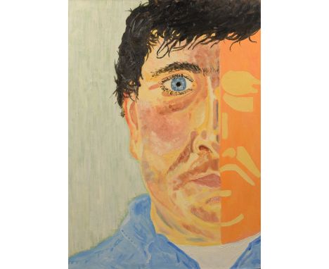 Portrait of man, oil on canvas, unsigned. 120cm x 88cm
