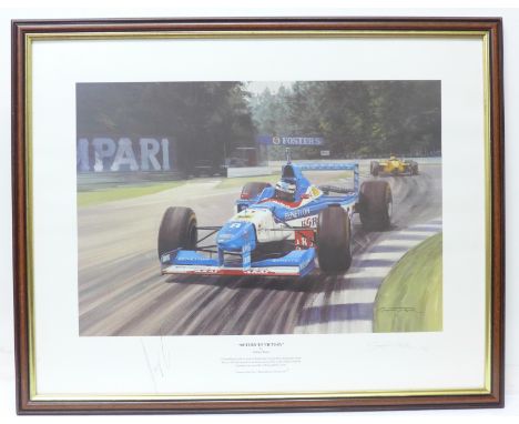A framed print, Return to Victory by Graham Turner, signed, 465/500, with certificate of authenticity