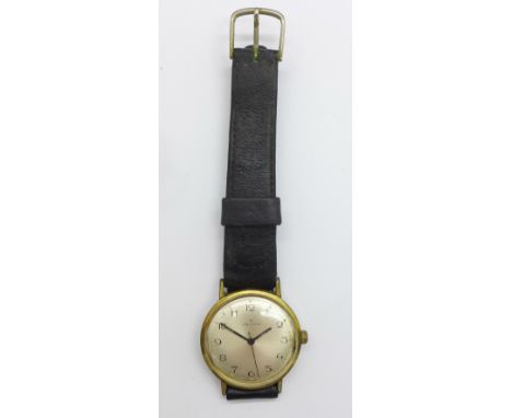 A Zenith manual wind wristwatch