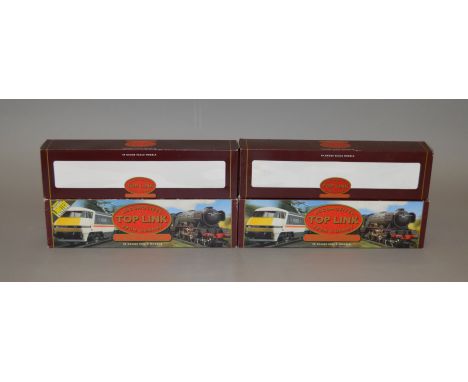 OO Gauge Hornby. 4 x Top Link locomotives. R.317 BR schools"Westminster", R. 2018 SR schools "Radley", R.646 Battle of Britai