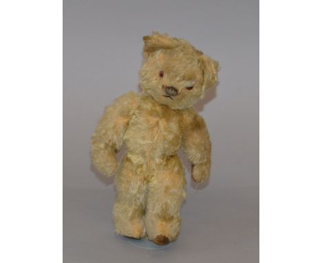 Chiltern mohair teddy bear, height 30 cm. G, some wear.