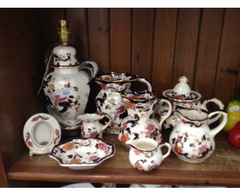 Mason's Mandalay - 9 items including teapot, table lamp etcCondition:- Good, no sign of any damage or repair.