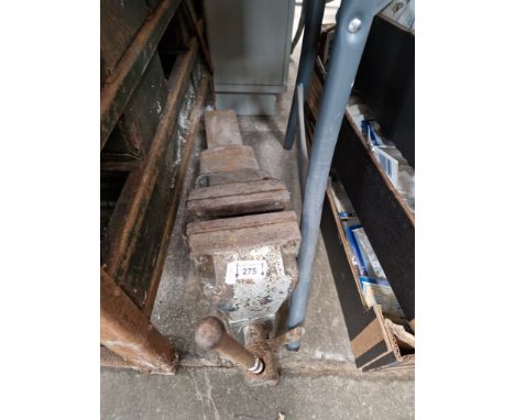 An engineers bench vice 