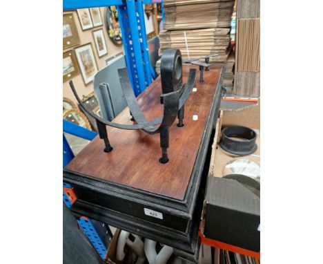 A set of vintage Pooley's counter scales 