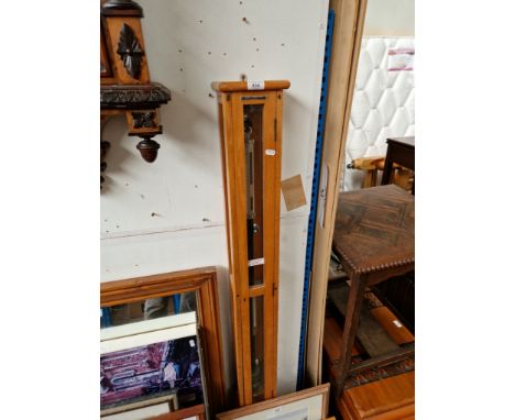 A Griffin &amp; George cased stick barometer. 