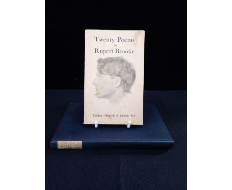 BROOKE, RUPERT - 1914 AND OTHER POEMS first edition, published by Sidgwick &amp; Jackson, London, 1915, blue cloth binding, s
