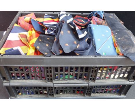 A COLLECTION OF VINTAGE TIES mostly cricket related