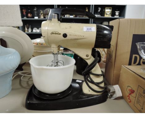 A vintage 1950's Sunbeam food mixer